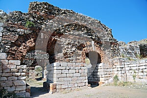 Ancient ruins in Sardes Turkey