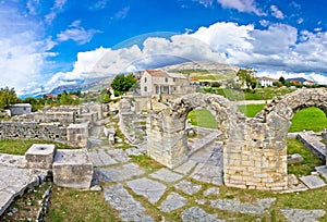 Ancient ruins of Solin view