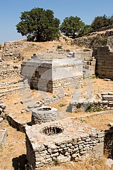 Ancient ruins of Troy