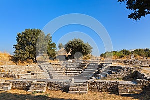 Ancient ruins in Troy Turkey