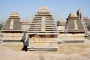 Ancient ruins of Vijayanagara Empire in Hampi, India