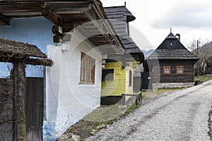 Ancient rural village Vlkolinec, Liptov, Slovakia