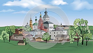 Ancient russian city Suzdal