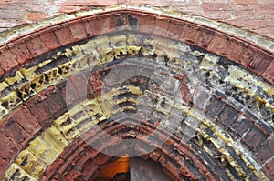 Ancient Saint Magnus cathedral in Kirkwall, Orkney archipelago, Scotland