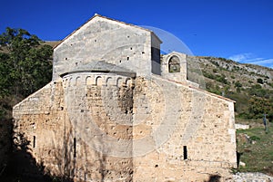 Ancient Santa Maria di Cartignano, Central-Italy