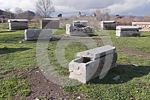 Ancient sarcophagi