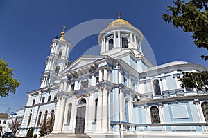 Ancient Savior Transfiguration Cathedral. City Sumy, Ukraine