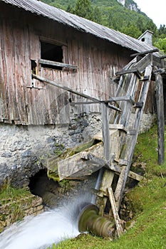 The ancient sawmill