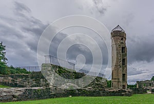 Ancient Scottish Castle Ruins in Irvine Scotland