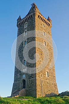 Ancient Scrabo Tower in Northern Ireland