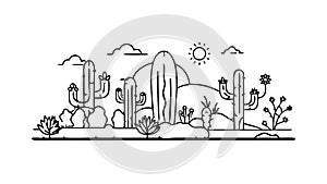 Ancient Scroll Map with Compass Rose, vector design Generative AI
