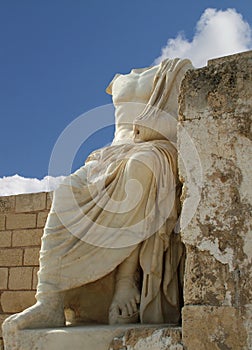 Ancient sculpture of Caesar