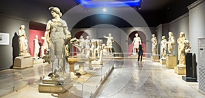 Ancient sculptures in Antalya Museum
