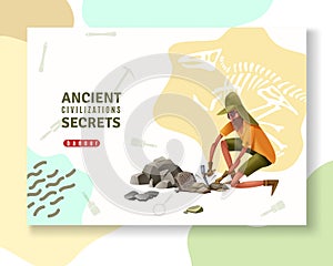 Ancient Secrets Archeology Banner photo
