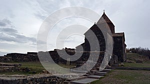 The ancient Sevanavank monastery, Sevan, Armenia