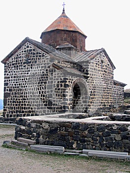 The ancient Sevanavank monastery, Sevan, Armenia