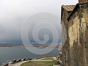 The ancient Sevanavank monastery, Sevan, Armenia