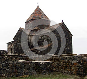 The ancient Sevanavank monastery, Sevan, Armenia