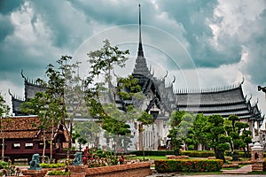 Ancient Siam or Ancient City or Mueang Boran is the world`s largest outdoor museum park featuring 116 famous monuments and