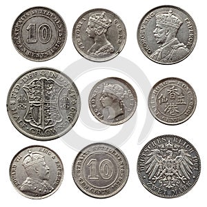 Ancient silver coins