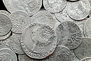 Ancient silver medieval coins
