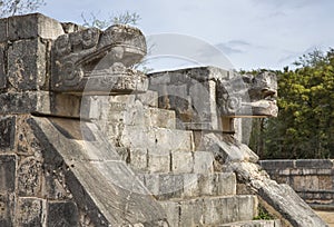 Ancient site of Chichen itza in Yukatan region of Mexico