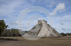 Ancient site of Chichen ize in Yukatan region of Mexico