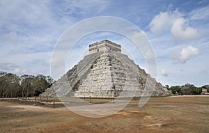 Ancient site of Chichen ize in Yukatan region of Mexico