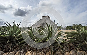 Ancient site of Chichen ize in Yukatan region of Mexico