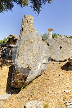 Ancient site of Olympia, Greece