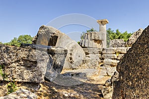 Ancient site of Olympia, Greece