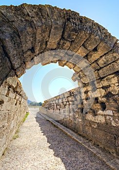 Ancient site of Olympia, Greece