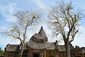 Ancient sites at Buriram in Thailand