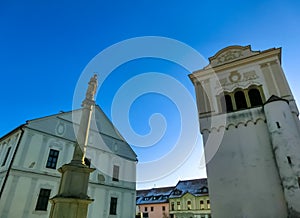 Starobylé slovenské mesto Spišská Sobota Poprad na Slovensku