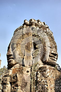 Ancient smile in Ankor Wat