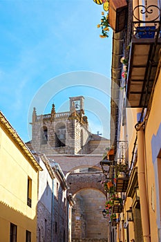 Ancient spanish city Oropesa, province of Toledo