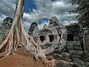 Ancient Splendor: Banteay Kdei Temple in Angkor Wat, Siem Reap, Cambodia