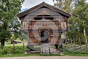 Ancient Stabbur from Hallingdal