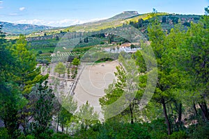 Ancient Stadium of Nemea in Greece