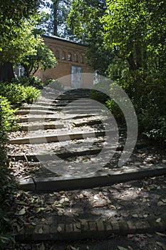 Ancient staircase inside