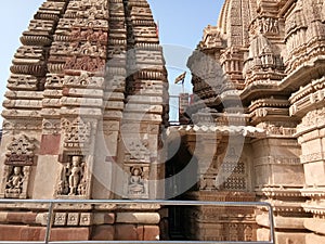 Ancient statue built on the dome of the temple of Osia