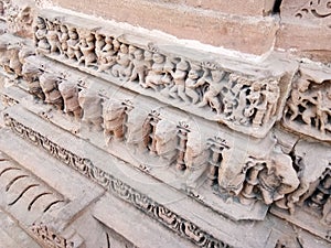 Ancient statue built on the dome of the temple of Osia