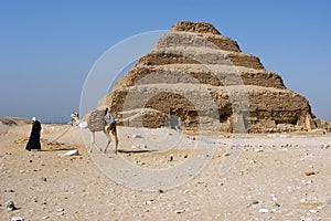 Ancient step pyramid of Djoser (Zoser)