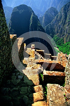Ancient Steps Of Machu Picchu