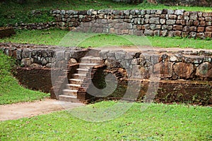 Ancient steps in Polonnaruwa, Sri Lanka