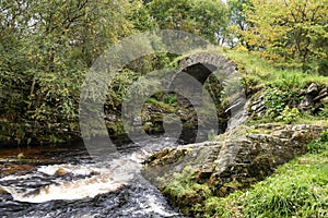 Ancient stone bridge - Scottish Lowlands photo