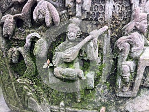 Ancient stone carving