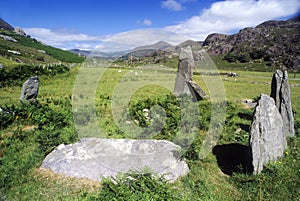 Ancient stone circle in Cork, Ireland