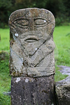 Ancient stone figure
