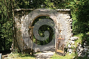 Ancient stone gate